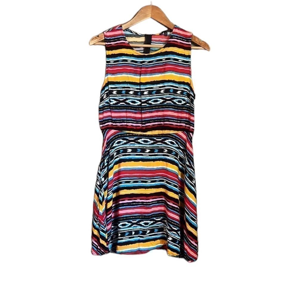 3 for $30! 3ena patterned sleeveless dress